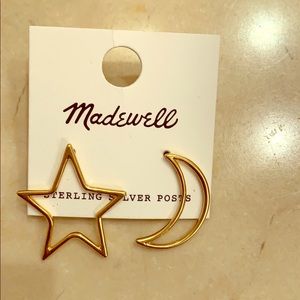 Madewell gold earrings